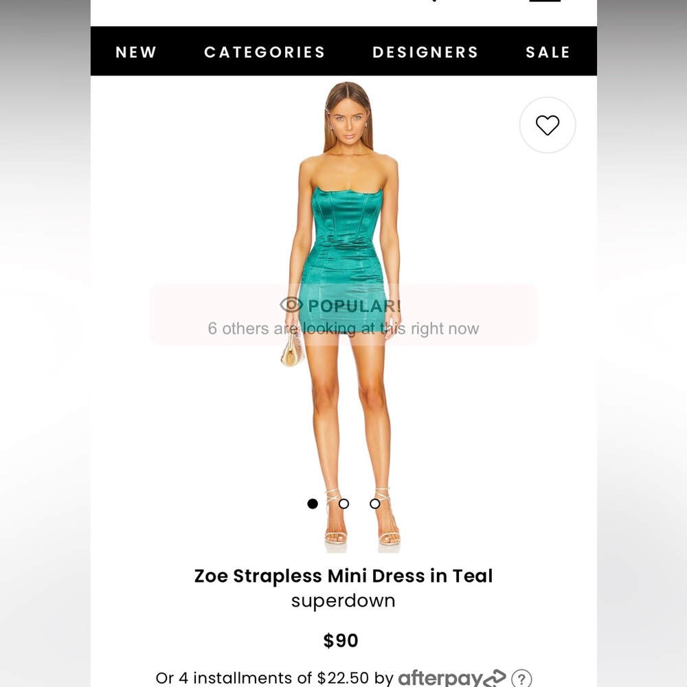 Superdown Medium Strapless. Never Worn. - image 1